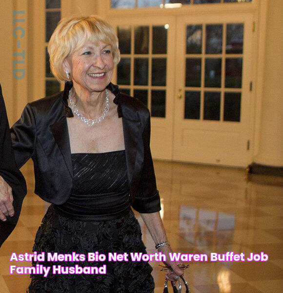 Astrid Menks Bio, Net Worth, Waren Buffet, Job, Family, Husband