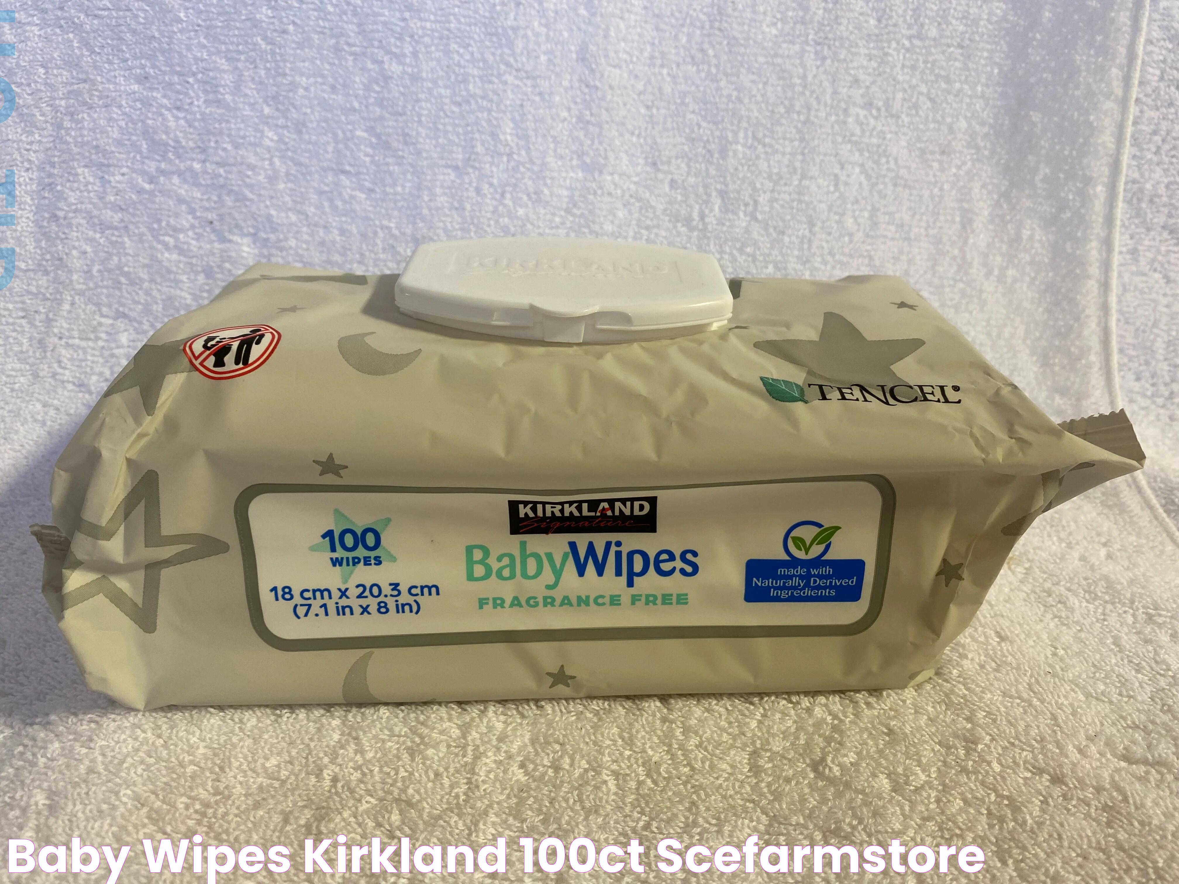 Baby Wipes, Kirkland 100ct SCEFARMSTORE