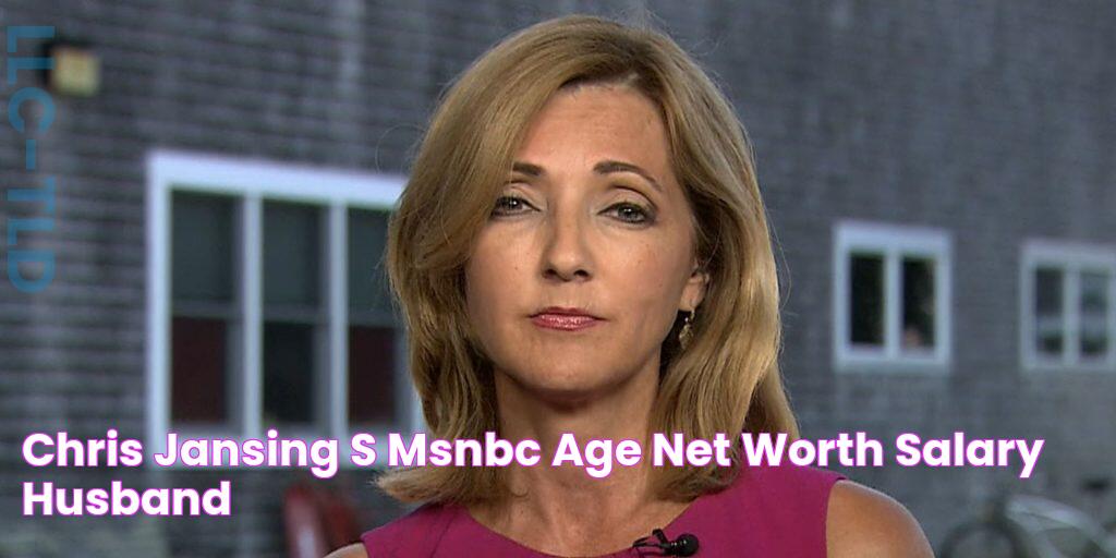 Chris Jansing's (MSNBC) Age, Net Worth, Salary, Husband