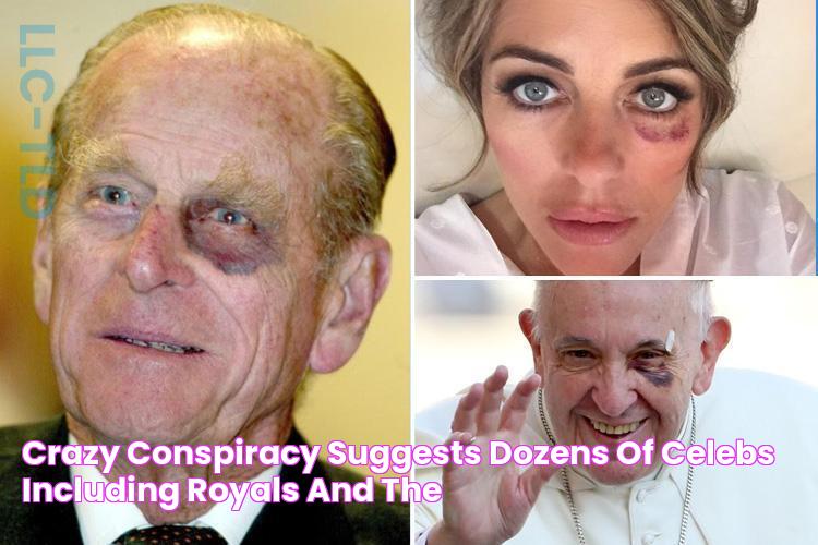 Crazy conspiracy suggests dozens of celebs including Royals and the