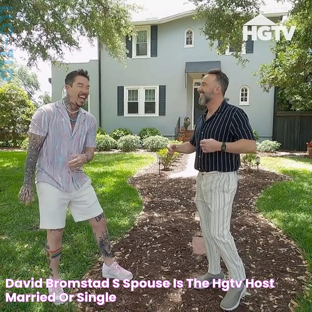 The Inside Scoop: David Bromstad's Wife Revealed