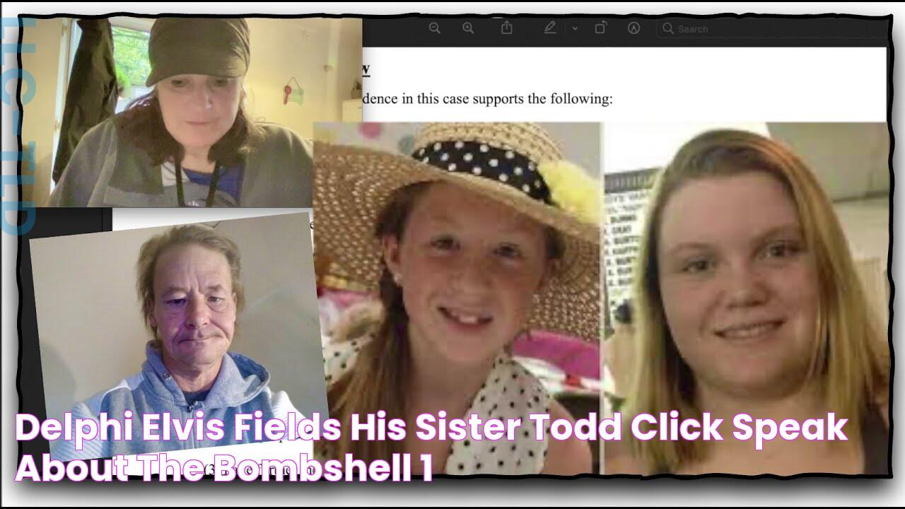 Delphi Elvis Fields, his sister & Todd Click speak about the bombshell