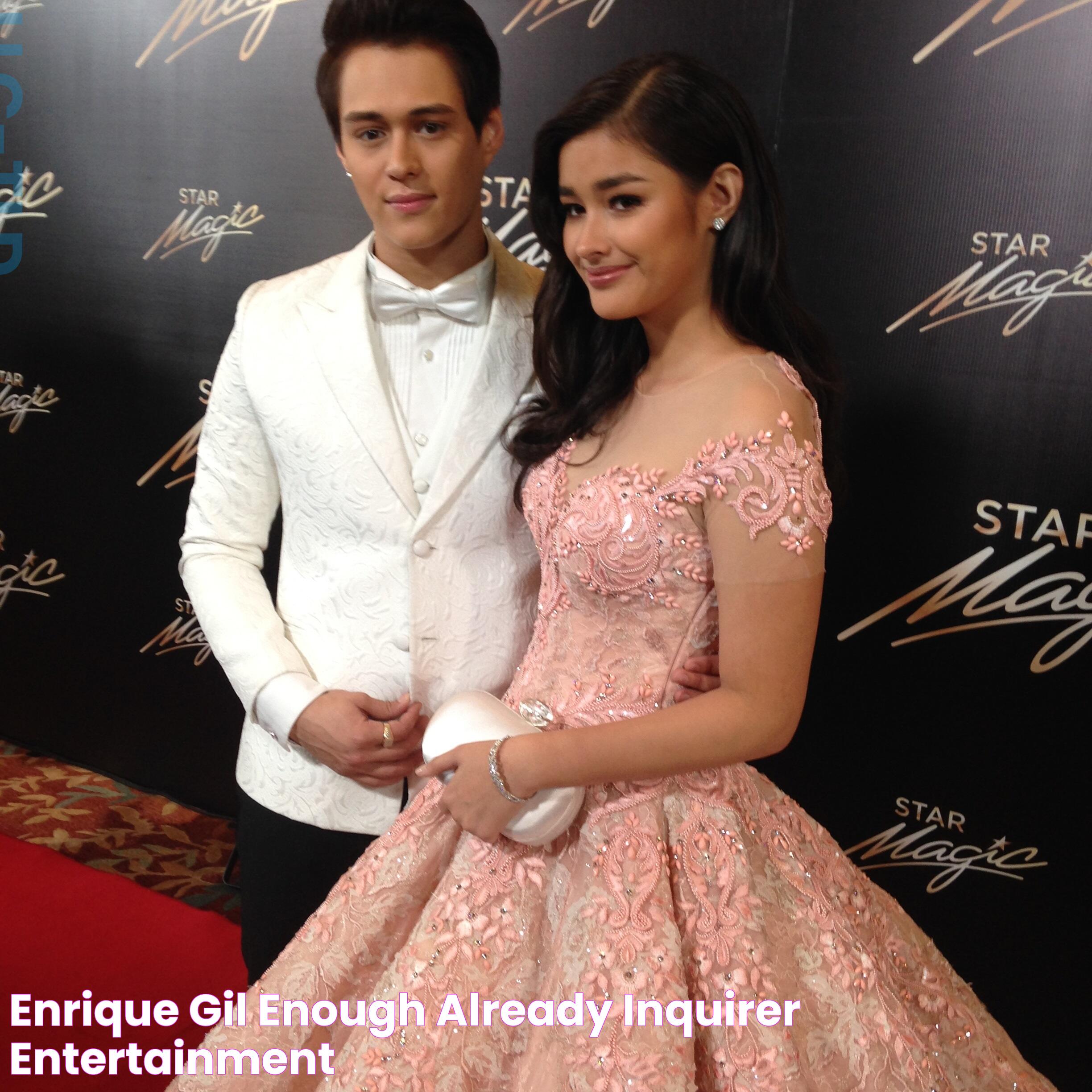 Enrique Gil Enough already Inquirer Entertainment