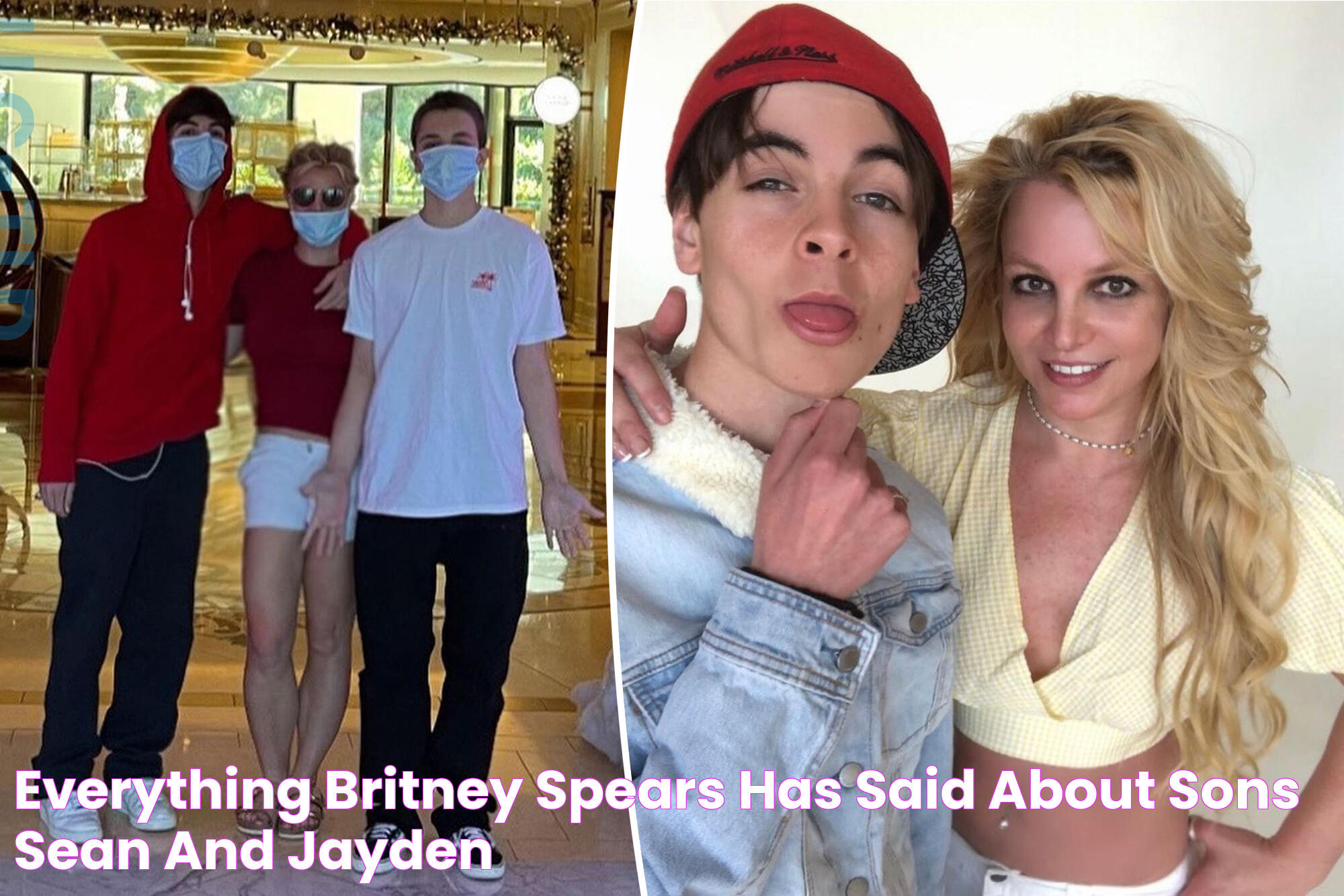 Everything Britney Spears has said about sons Sean and Jayden