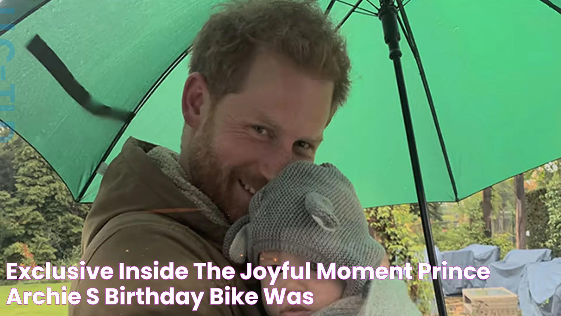 Exclusive Inside the 'joyful' moment Prince Archie's birthday bike was