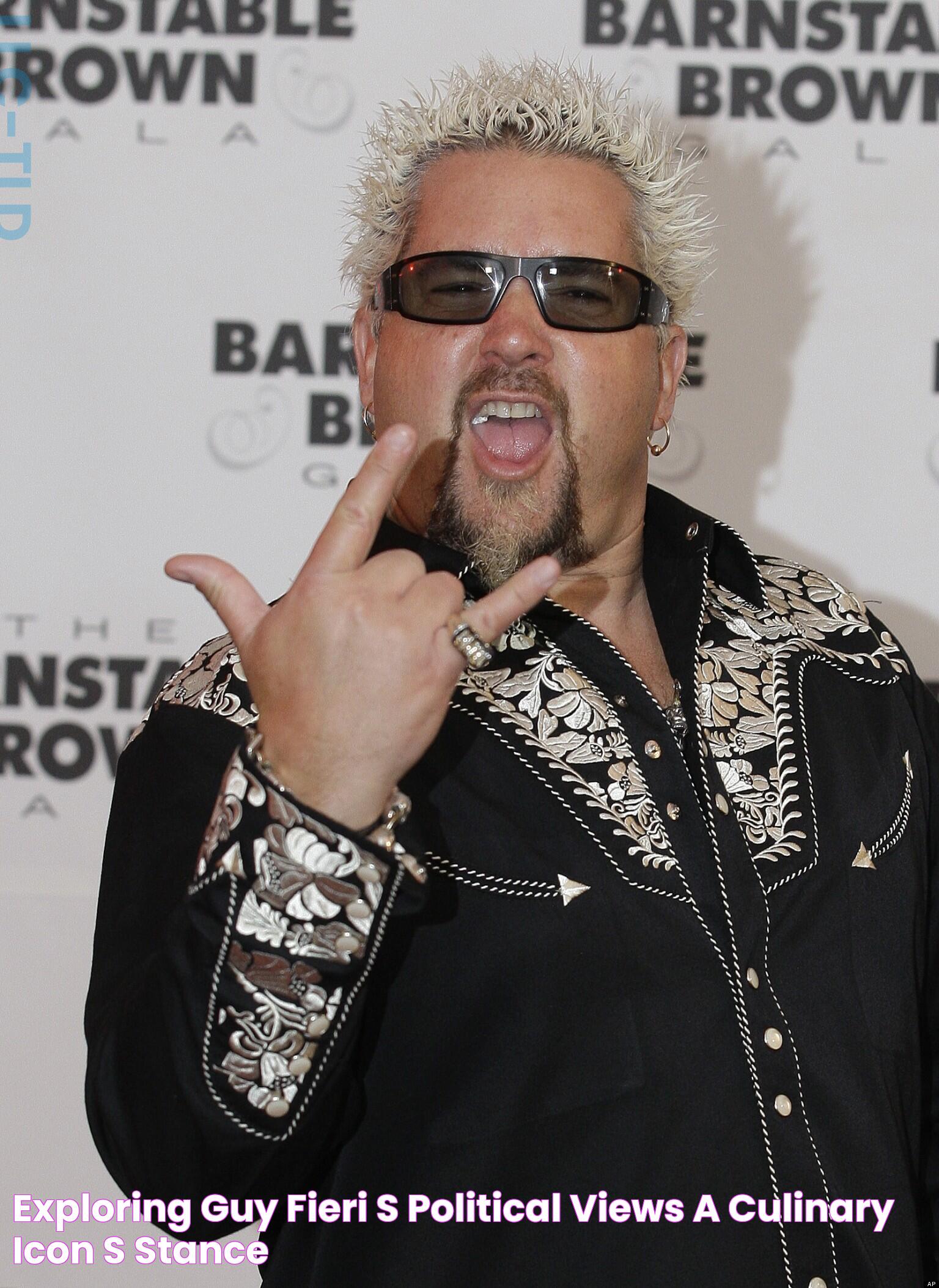 Unveiling Guy Fieri's Political Contributions: A Comprehensive Analysis