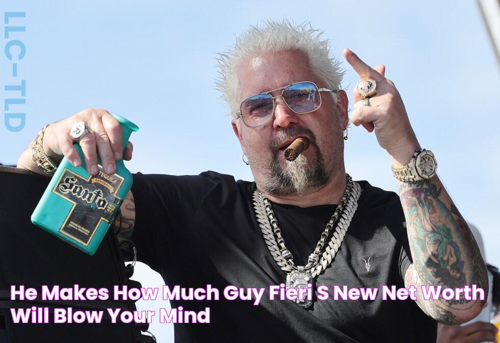 He Makes How Much? Guy Fieri's New Net Worth Will Blow Your Mind