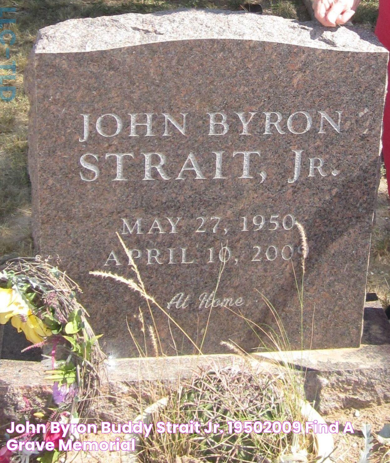 John Byron “Buddy” Strait Jr. (19502009) Find a Grave Memorial