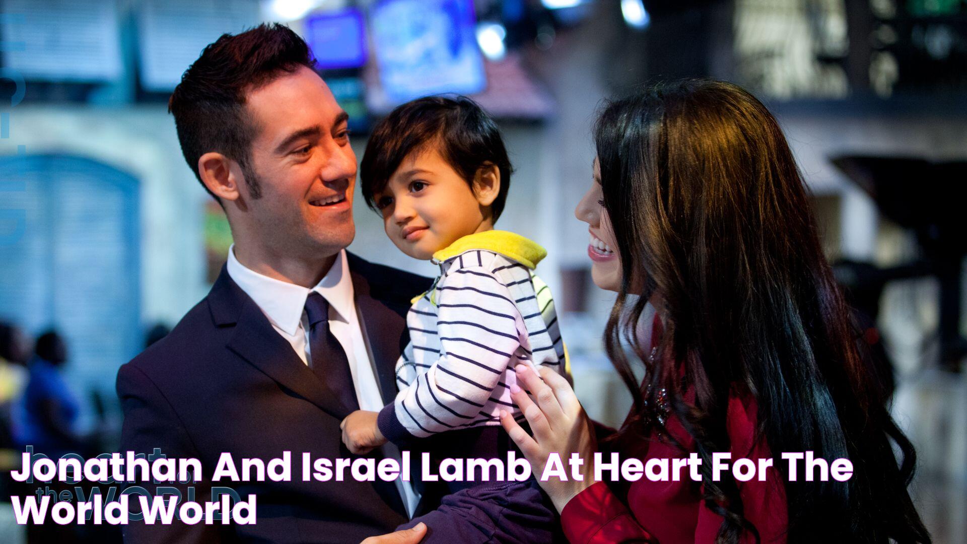 Jonathan and Israel Lamb at "Heart for the World" World