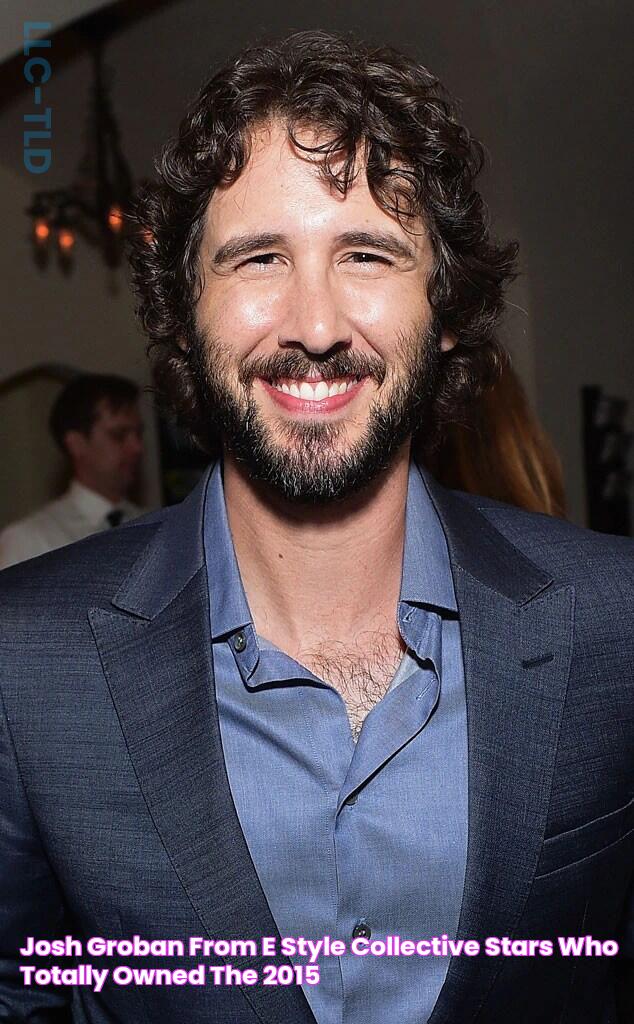 Josh Groban from E! Style Collective Stars Who Totally Owned the 2015