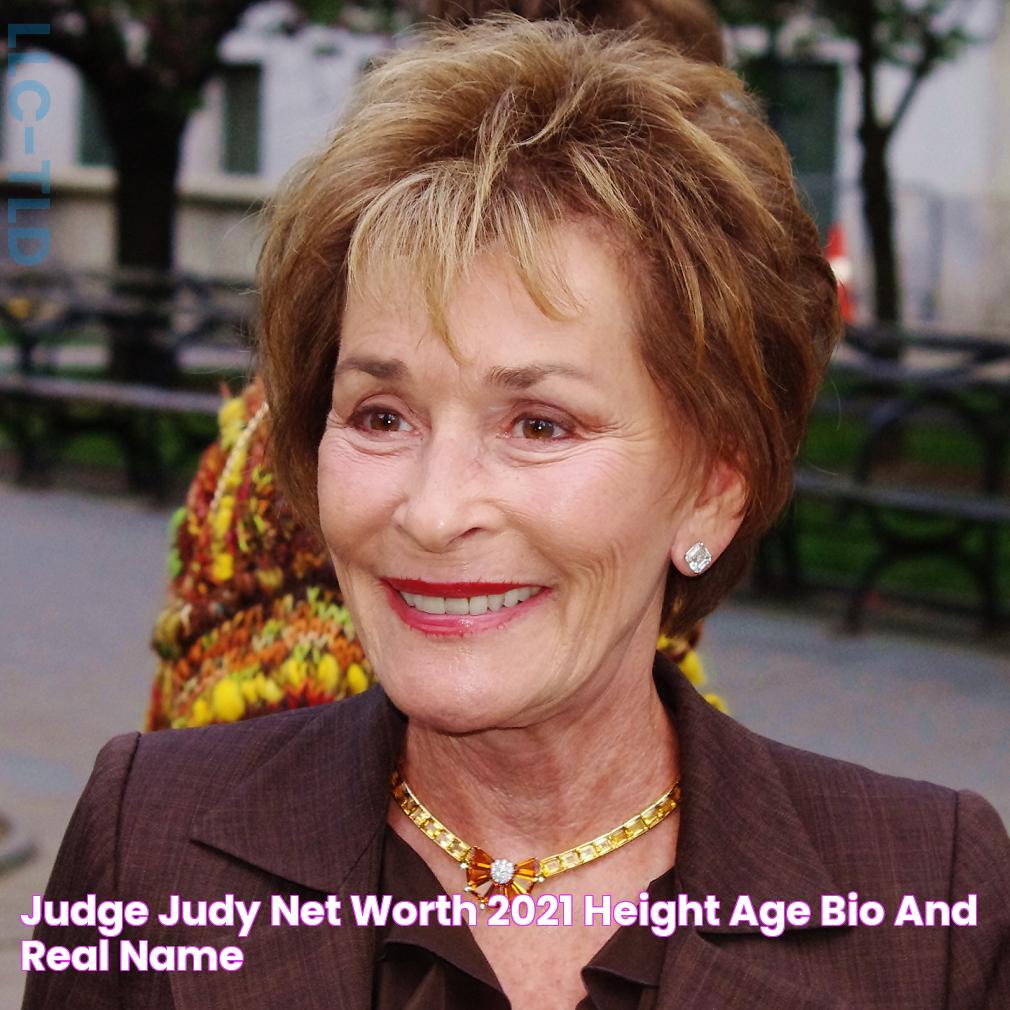 Judge Judy Net Worth (2021), Height, Age, Bio and Real Name