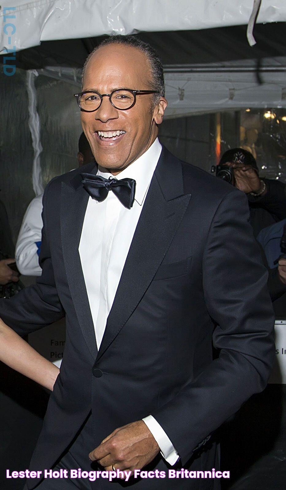 Lester Holt Biography & Facts Britannica