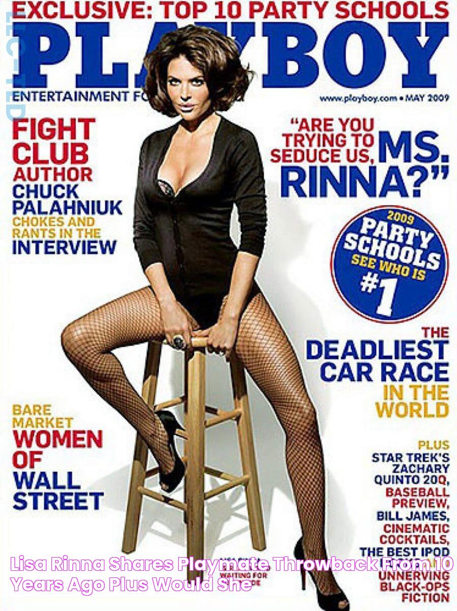 Lisa Rinna: A Retro Look At Her Iconic Playboy Spread