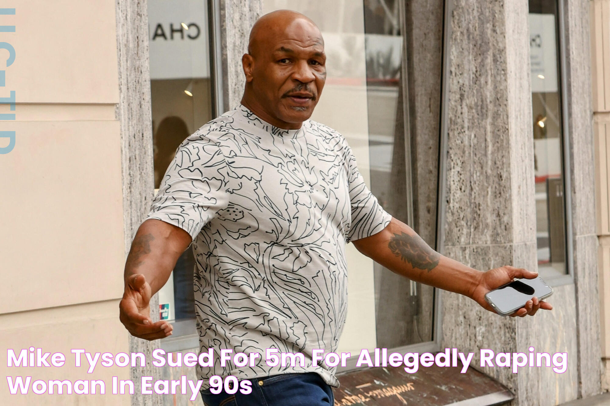 Mike Tyson sued for 5M for allegedly raping woman in early '90s