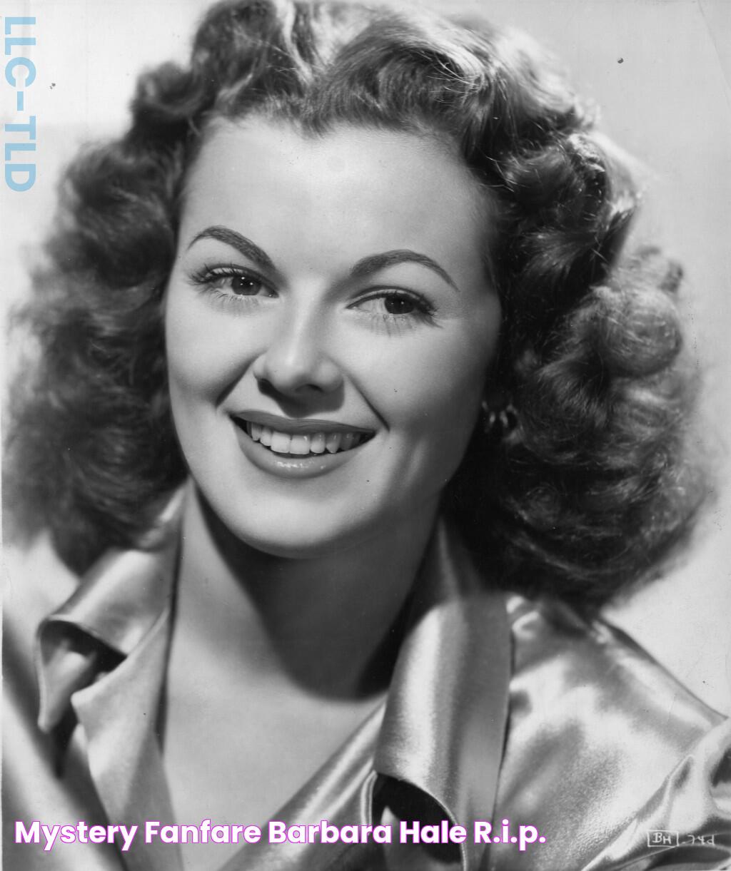 Mystery Fanfare Barbara Hale R.I.P.