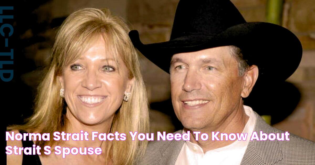 Norma Strait Facts You Need to Know About Strait’s Spouse