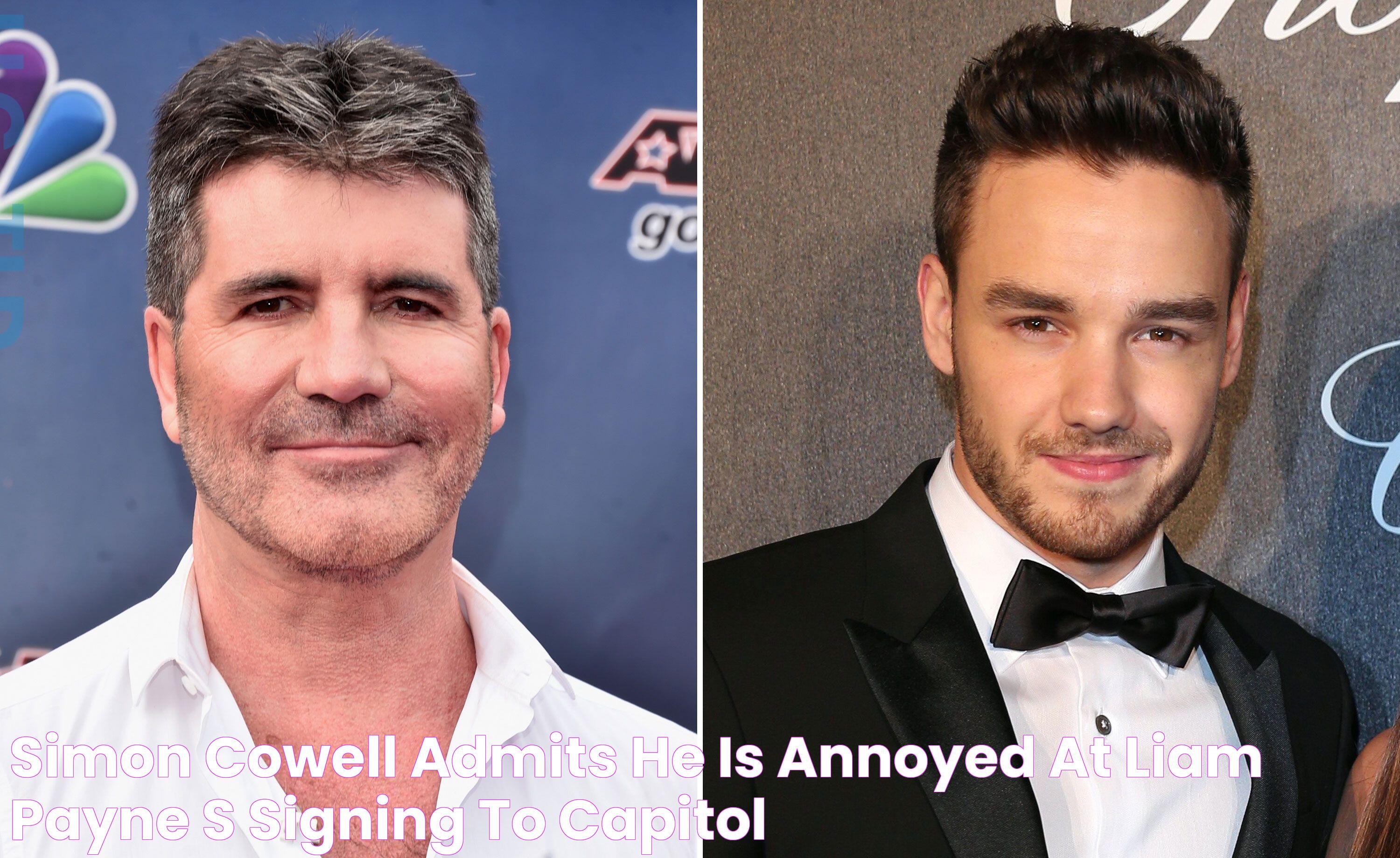 Simon Cowell admits he IS annoyed at Liam Payne's signing to Capitol