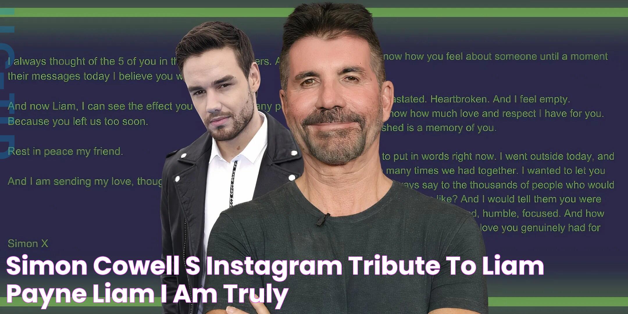 The Real Story Behind Simon Cowell And Liam Payne's Relationship