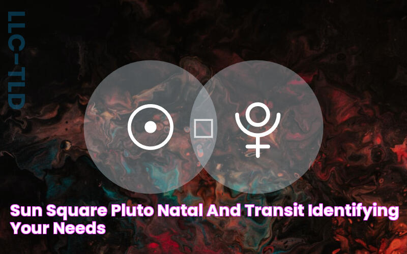 Sun Square Pluto Natal and Transit Identifying Your Needs