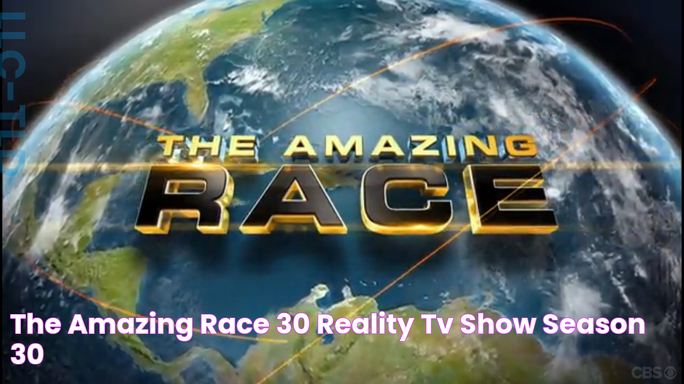 The Amazing Race 30 Reality TV Show Season 30