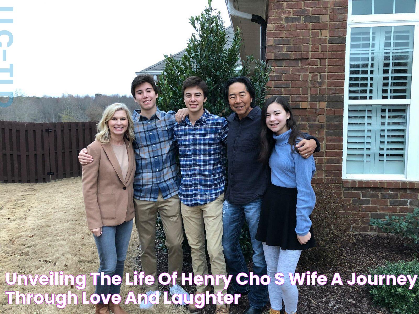 Unveiling The Life Of Henry Cho's Wife A Journey Through Love And Laughter