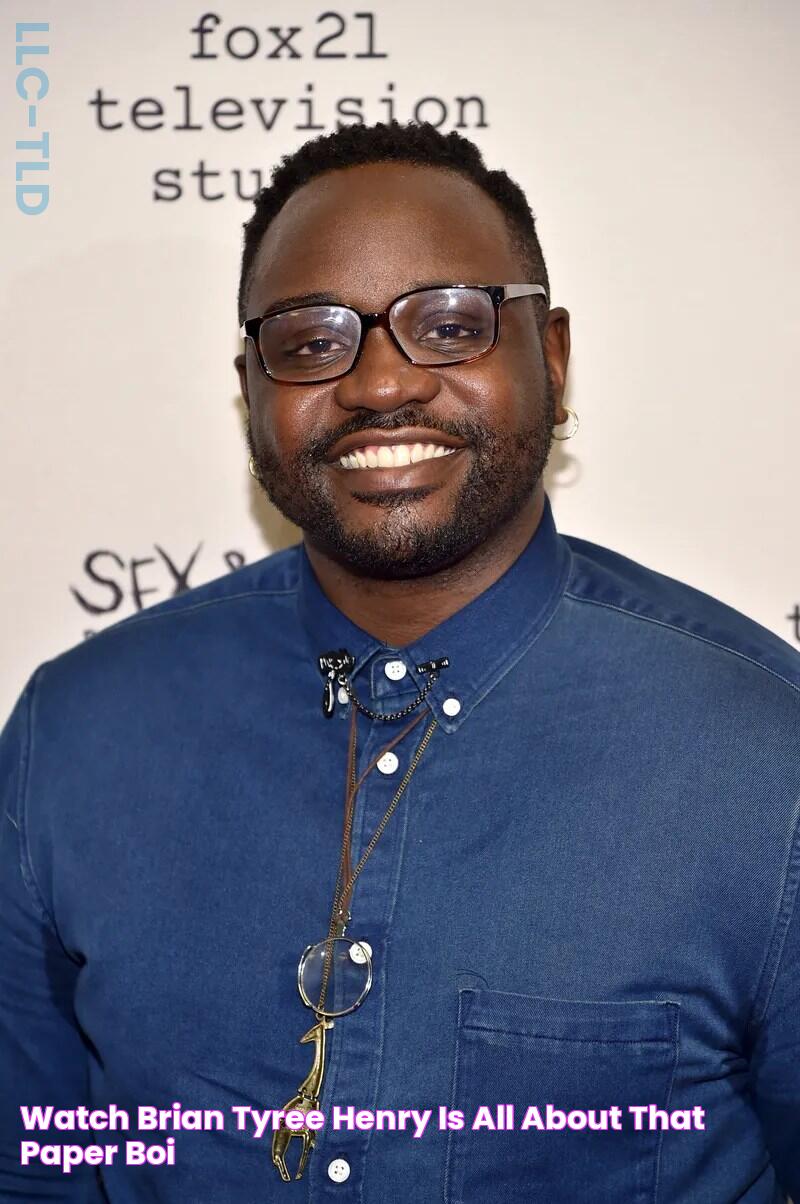 Watch Brian Tyree Henry Is All About That Paper Boi