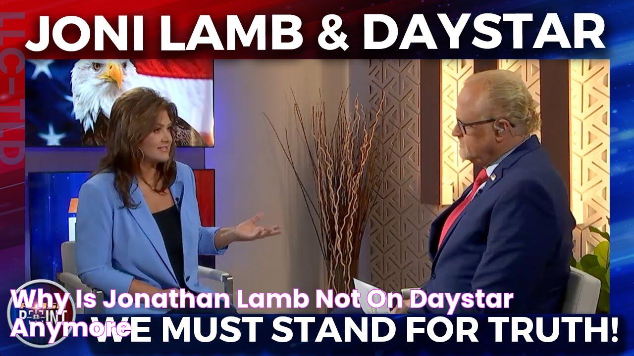 Why Is Jonathan Lamb Not On Daystar Anymore?