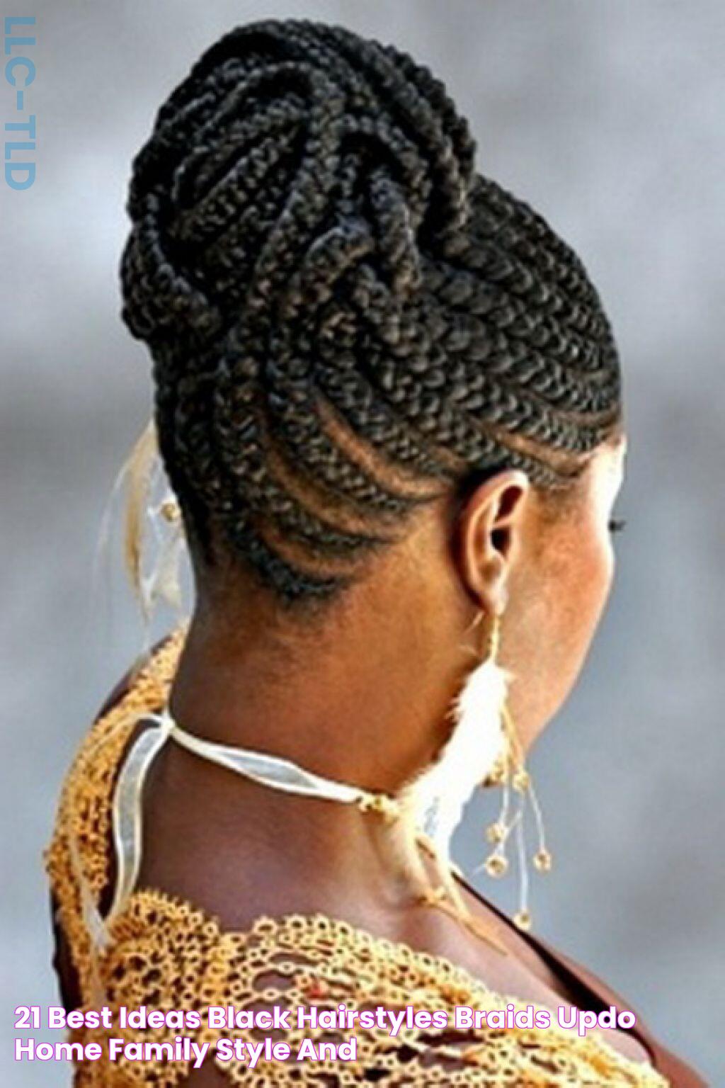 21 Best Ideas Black Hairstyles Braids Updo Home, Family, Style and