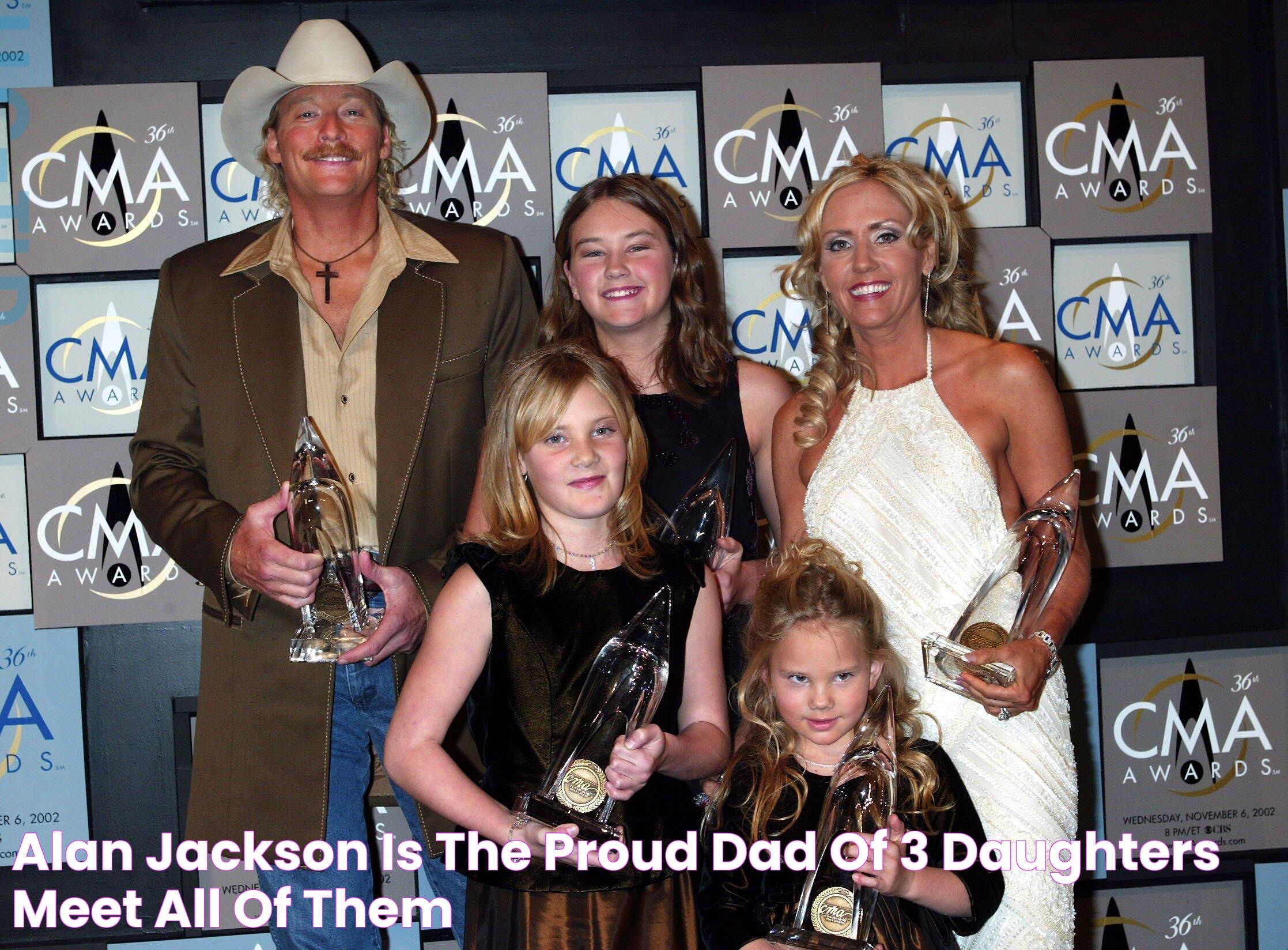 Alan Jackson Is the Proud Dad of 3 Daughters Meet All of Them