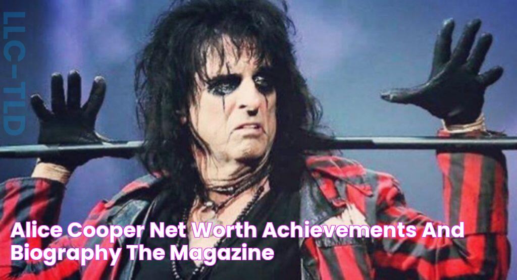 Alice Cooper Net Worth, Achievements and Biography The Magazine