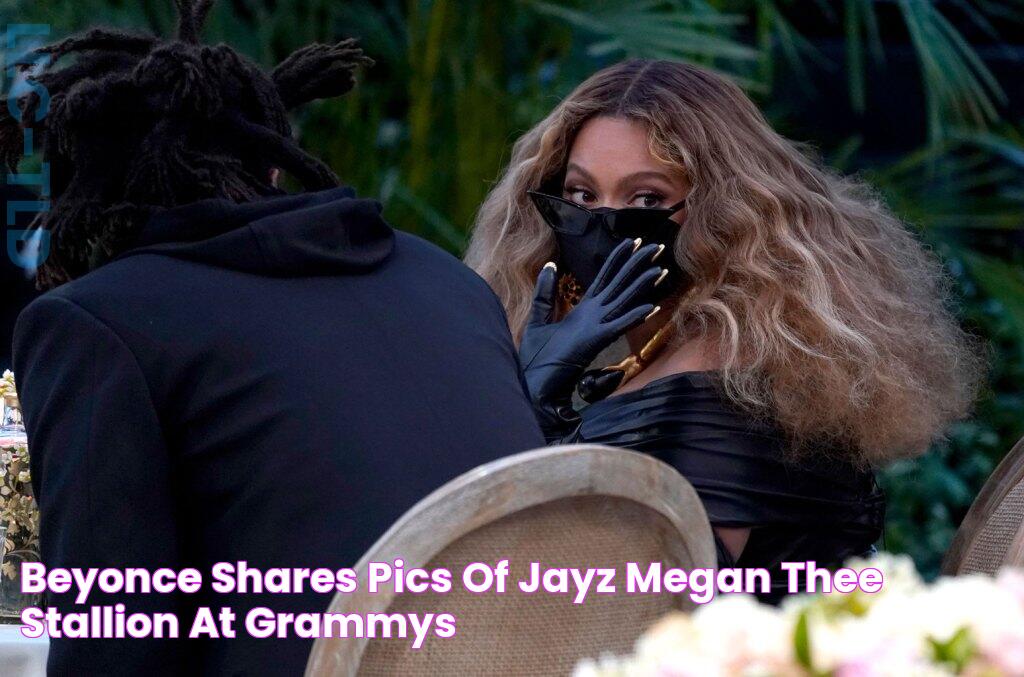 Beyonce Shares Pics of JayZ, Megan Thee Stallion at Grammys