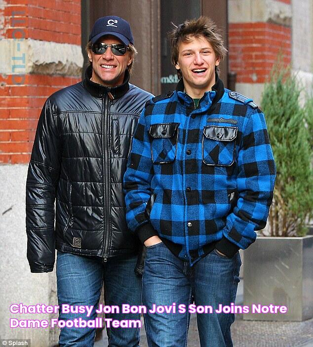 Jon Bon Jovi's Son: A Look Into His Life And Career