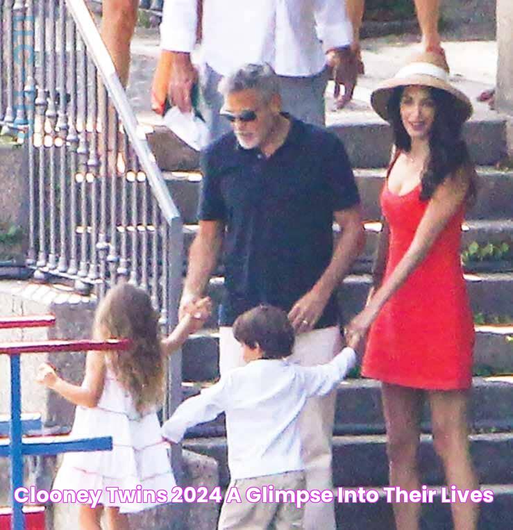 A Peek Into The Lives Of Amal And George's Twins In 2024