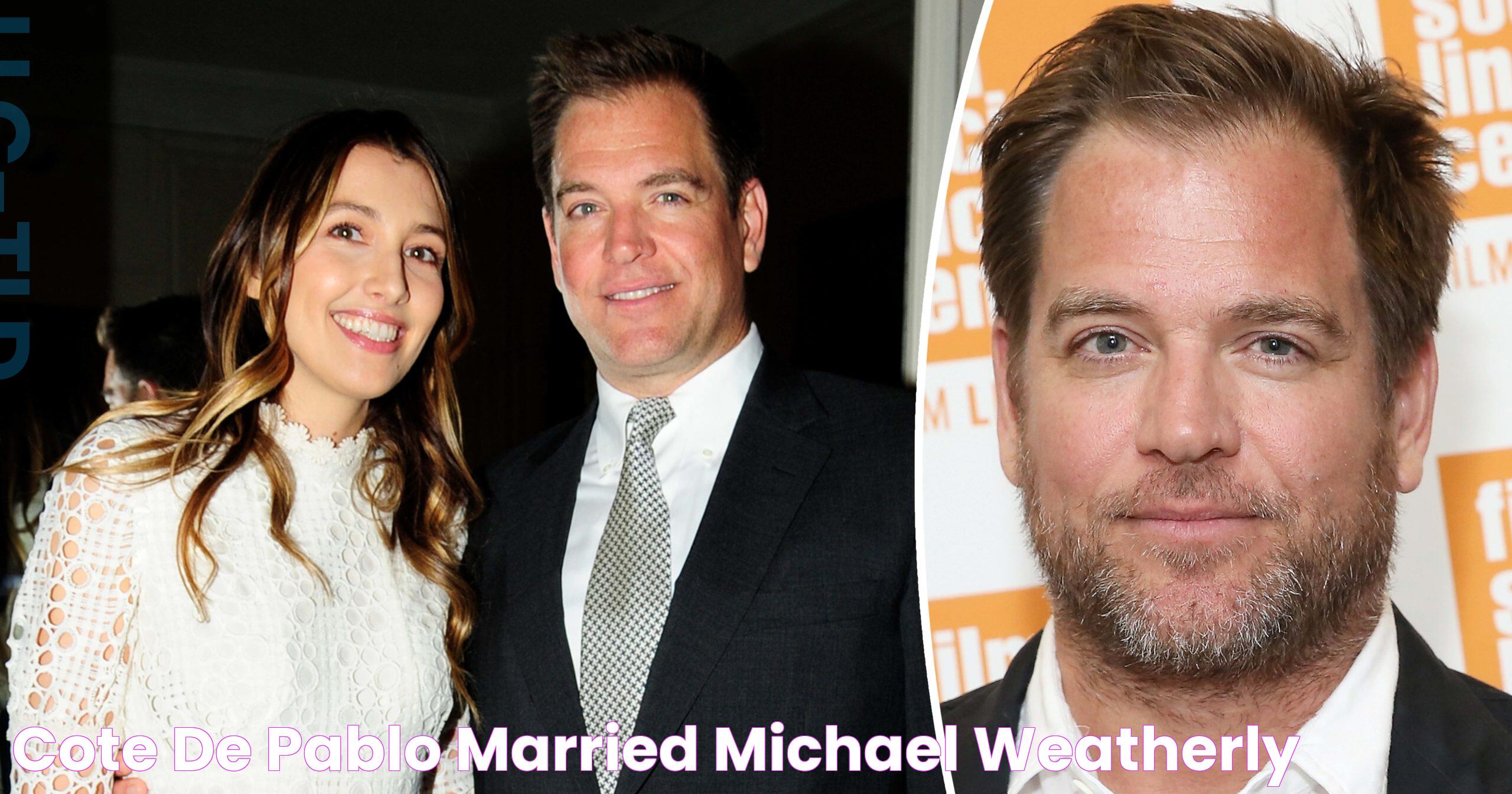 Cote De Pablo Married Michael Weatherly