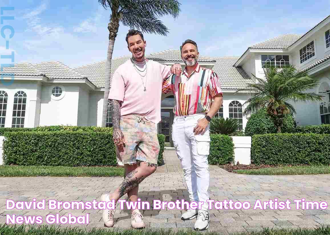 David Bromstad Twin Brother Tattoo Artist Time News Global