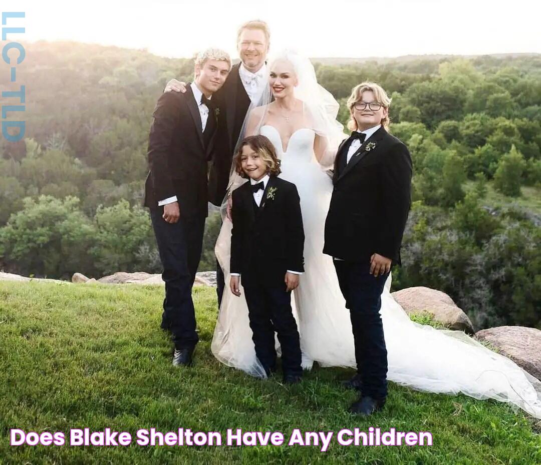 Does Blake Shelton Have Any Children?