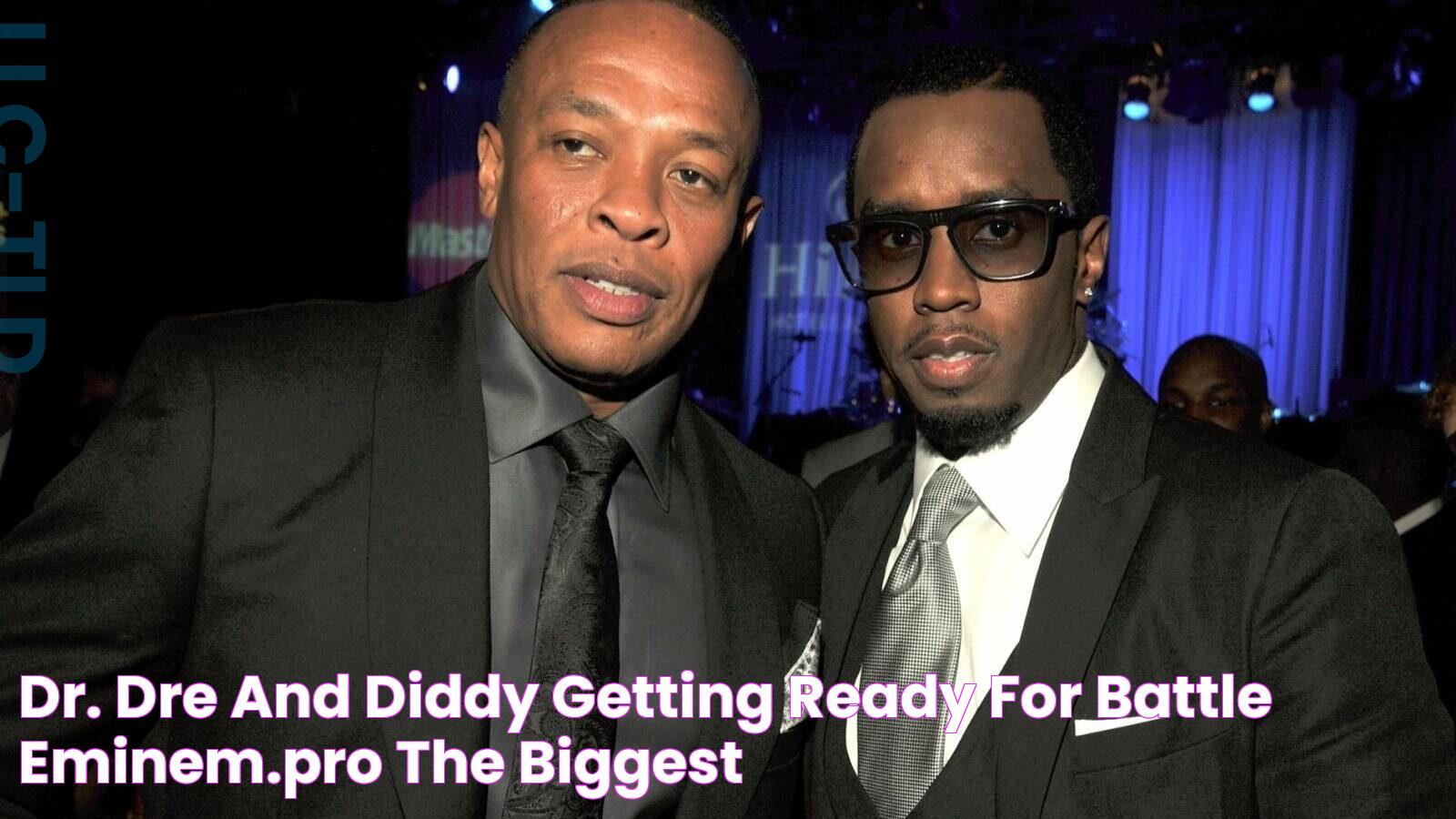 Dr. Dre and Diddy Getting Ready For Battle Eminem.Pro the biggest