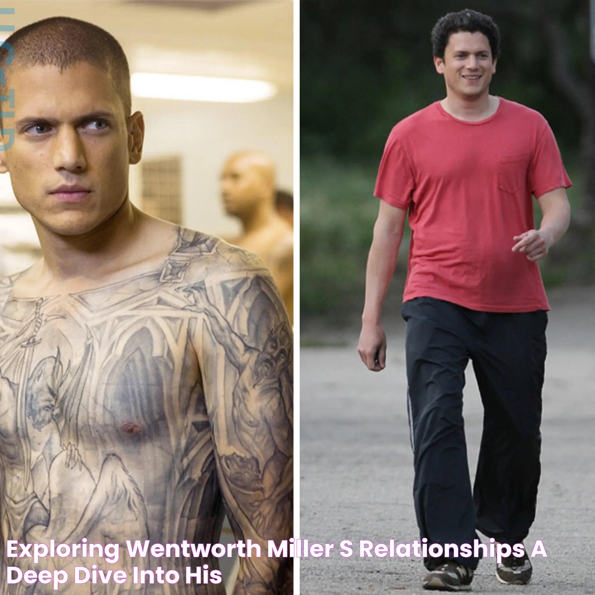 Exploring Wentworth Miller's Relationships A Deep Dive Into His