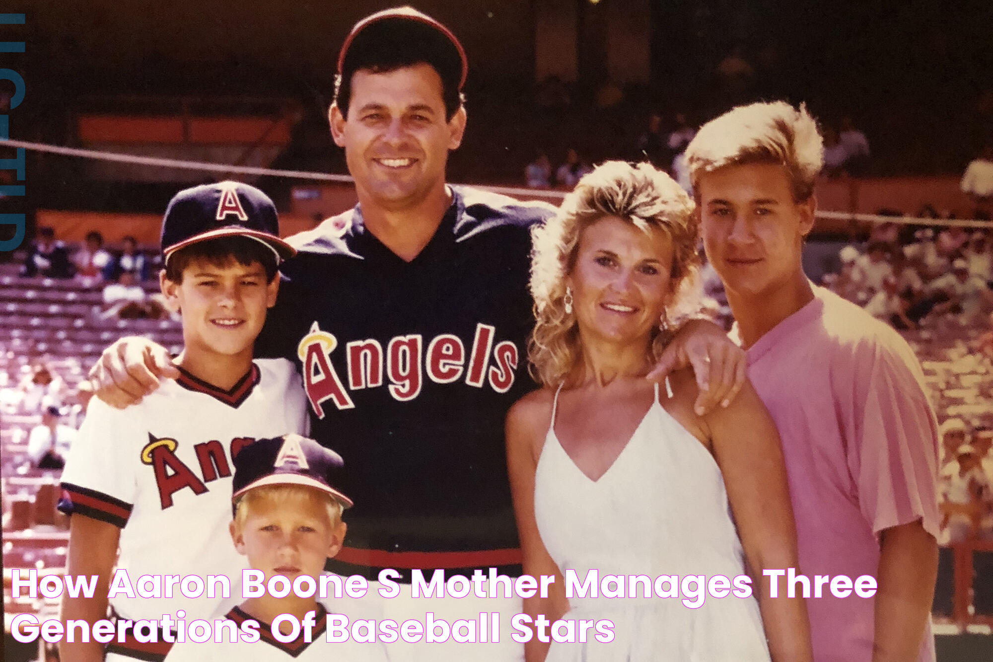 How Aaron Boone's mother manages three generations of baseball stars