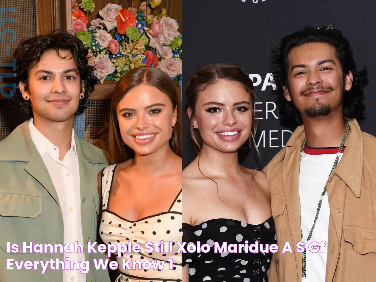 Is Hannah Kepple still Xolo Maridueña's GF? Everything we know