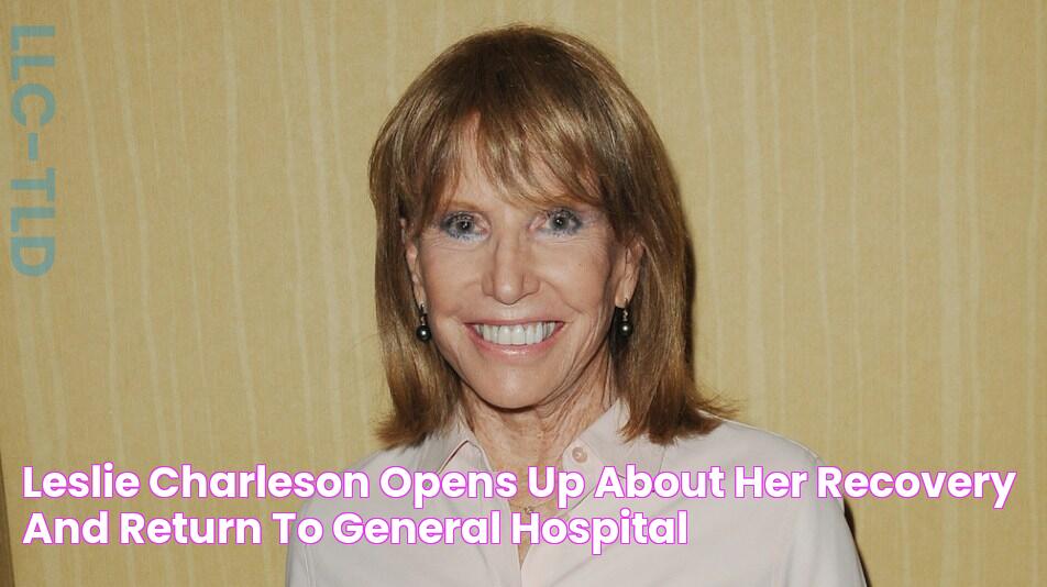 Leslie Charleson Opens up About Her Recovery and Return to General Hospital