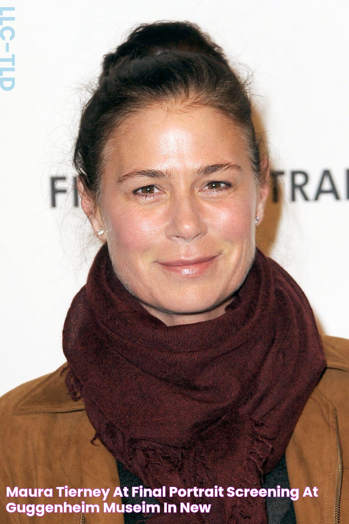 MAURA TIERNEY at Final Portrait Screening at Guggenheim Museim in New