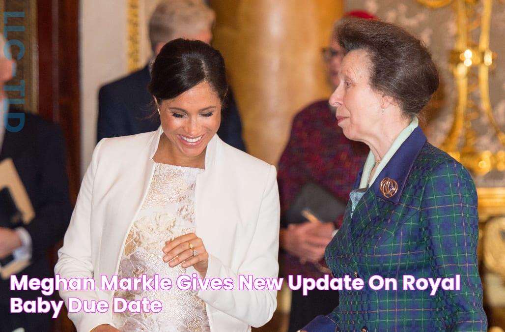 Meghan Markle gives new update on royal baby due date