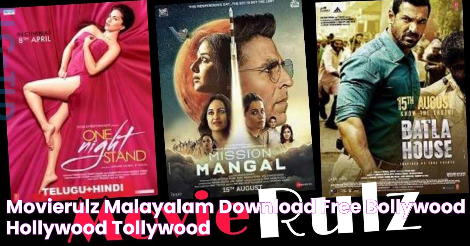 Movierulz malayalam Download Free Bollywood, Hollywood, Tollywood