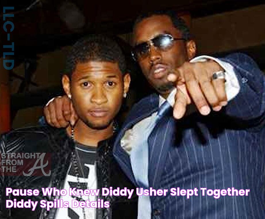 PAUSE… Who Knew Diddy & Usher Slept Together?!? Diddy Spills Details