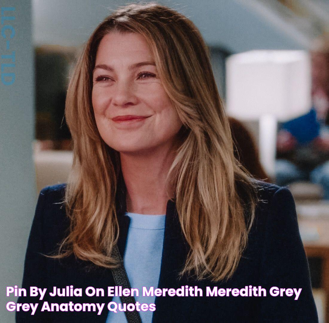 Pin by Julia on Ellen/Meredith Meredith grey, Grey anatomy quotes