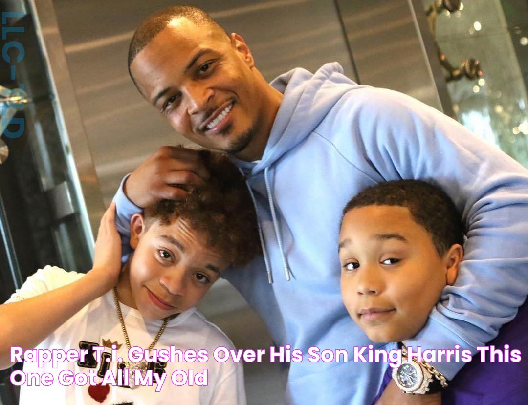 Rapper T.I. Gushes Over His Son, King Harris ‘This One Got All My Old