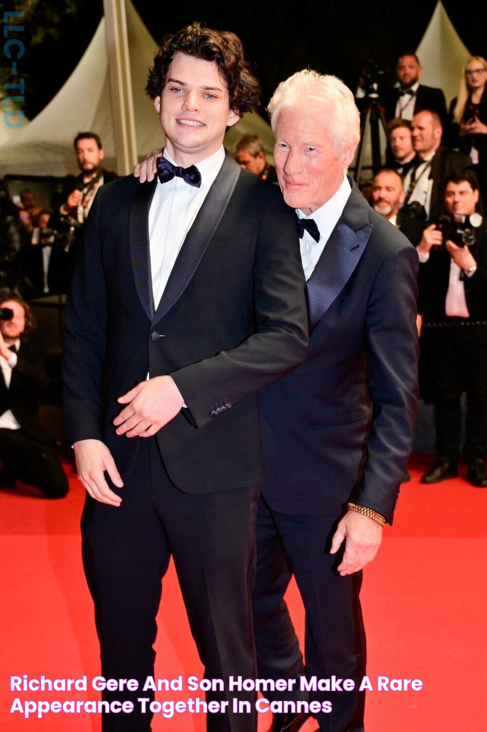 Richard Gere and son Homer make a rare appearance together in Cannes