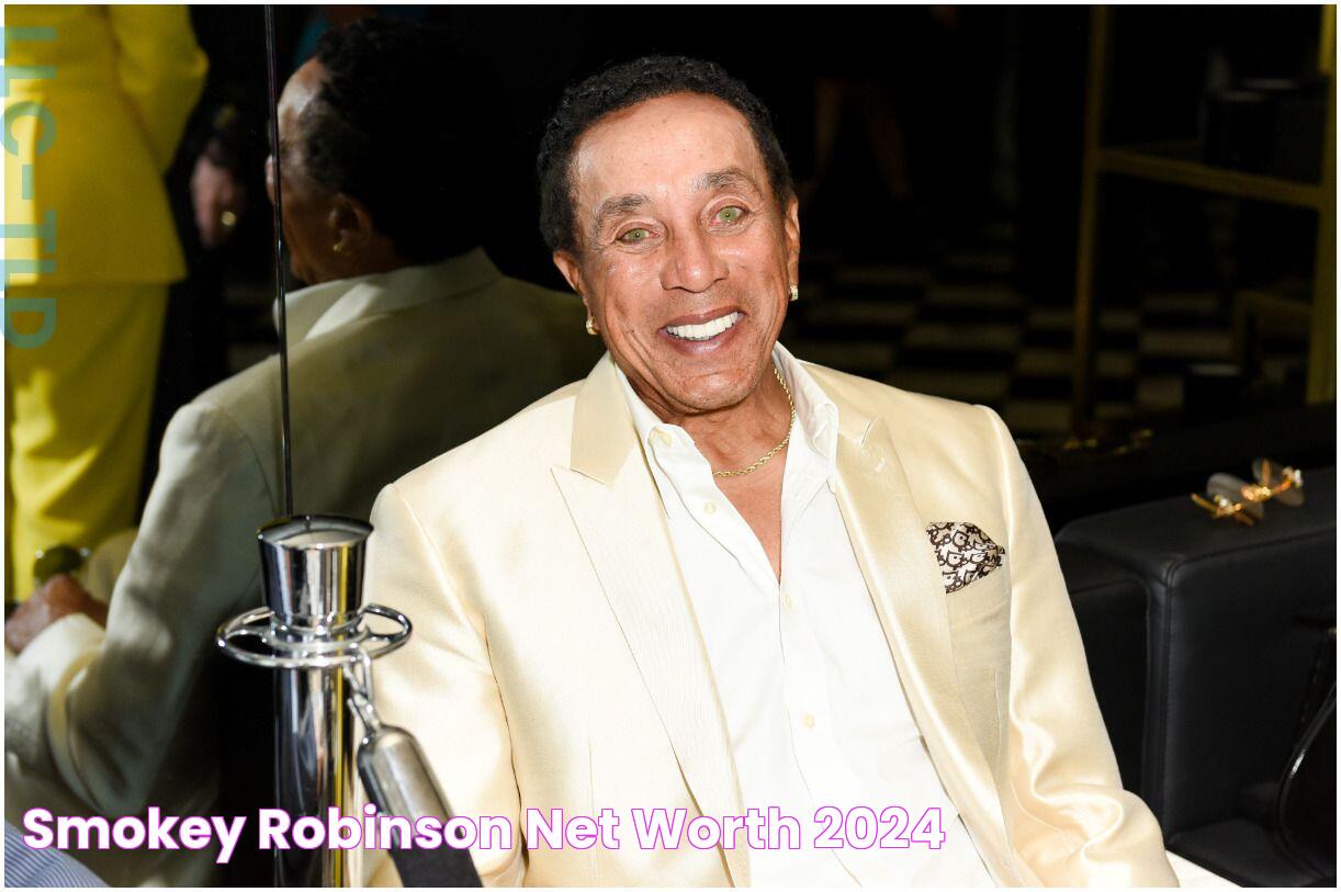 Smokey Robinson Net Worth 2024