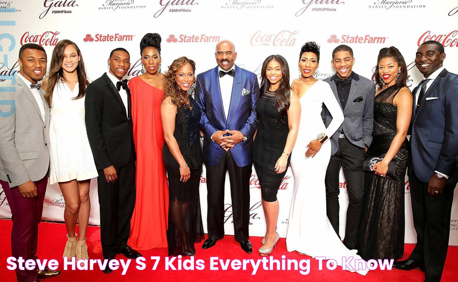 Steve Harvey's 7 Kids Everything to Know